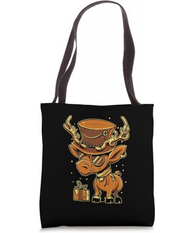 Steampunk reindeer Tote Bag $12.18 Totes