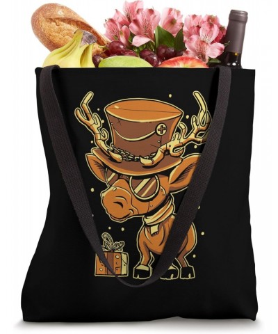 Steampunk reindeer Tote Bag $12.18 Totes