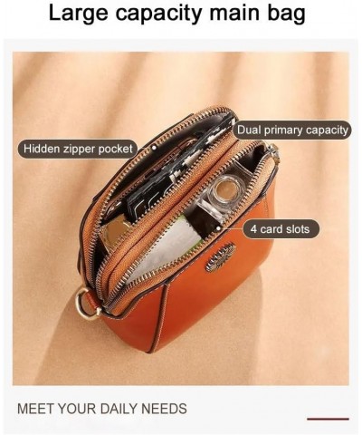 All-match Vertical Cellphone Bag, Fashion Mini Shoulder Waterproof Crossbody Wallet Phone Bag for Women inCoin Purse B $9.50 ...