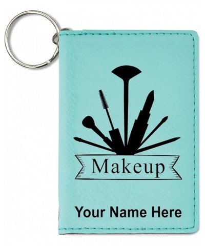 ID Holder Wallet, Makeup Artist, Personalized Engraving Included (Teal) Teal $12.60 Wallets