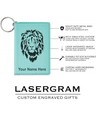 ID Holder Wallet, Makeup Artist, Personalized Engraving Included (Teal) Teal $12.60 Wallets