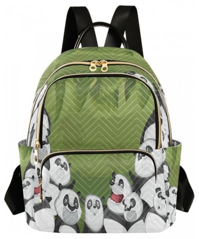 Fashion Backpack Mini Backpack Purse Casual Daily Backpack Pandas Jungle for Travel for College Work Small $14.28 Backpacks