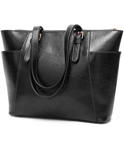 100% Genuine Leather Women Handbags 2022 Female Bag Large Volume Ladies Shoulder Handbag Diagonal Fashion Wild Bag Black (30c...