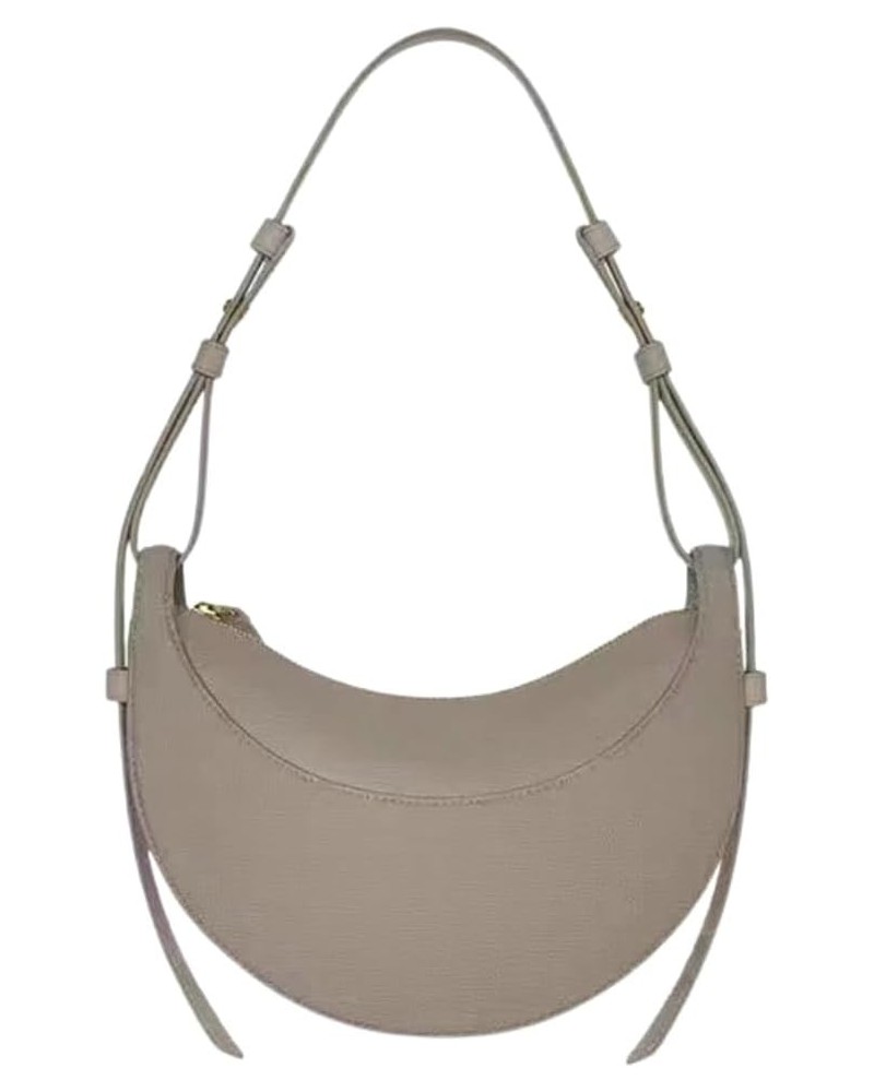 Crescent Hobo Handbags for Women Leather Shoulder Bag Fashion Dumpling Hobo Bags Sling Crossbody Bag Cute Purse 2024 Gray $24...