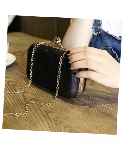 Clutch Wallet for Women Clutch for Women Women's Evening Bag Black Evening Bag Gold Handbags for Women Black $13.62 Satchels