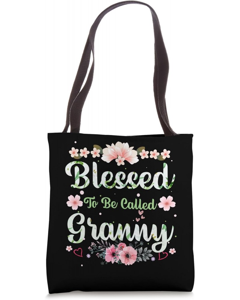 Womens Blessed To Be Called Granny Mothers Day Tote Bag $11.52 Totes