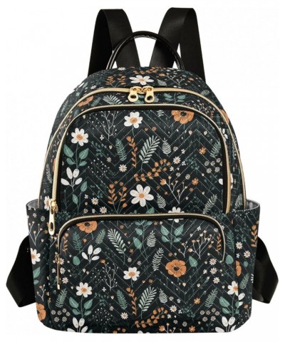 Fairy Floral Pattern Fashion Backpack Purse for Women, Casual Daypacks, Ladies Gift for Traveling Hiking Multicolor Medium $2...