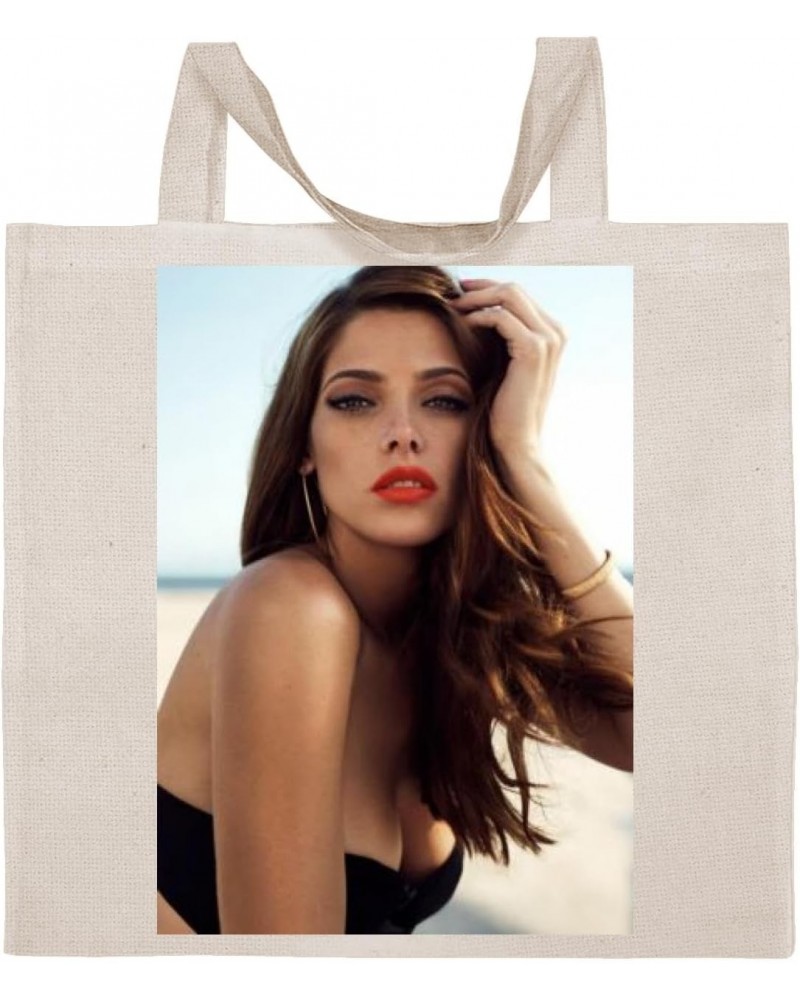 Ashley Greene - Cotton Photo Canvas Grocery Tote Bag IDPP628226 $15.25 Totes