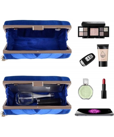 Tassel Evening Bags Clutch Purses for Women for Wedding Prom Night out Party Blue $11.71 Evening Bags