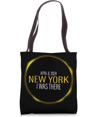 New York Solar Eclipse Souvenir 2024 Total Solar Eclipse Tote Bag $10.00 Totes