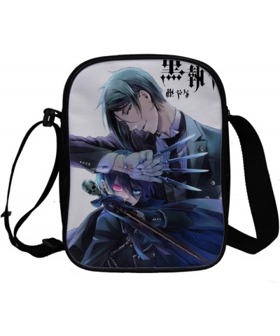 Anime Ciel Phantomhive Cross body Bag Sebastian Handbag Satchel Shoulder Bag Sling Bag B 8 $13.49 Satchels