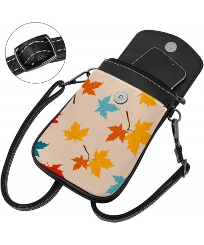 Stylish Leather Phone Bag - Crossbody Purse for Women - Classic & Functional Shoulder Bag Mushroom Print Multicoloured3 $15.3...