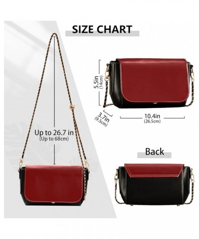 Solid Color Crossbody Bags for Women Small Crossbody Purses with Metal Chain Cross Body Bag for Women Multicoloured009 $16.00...