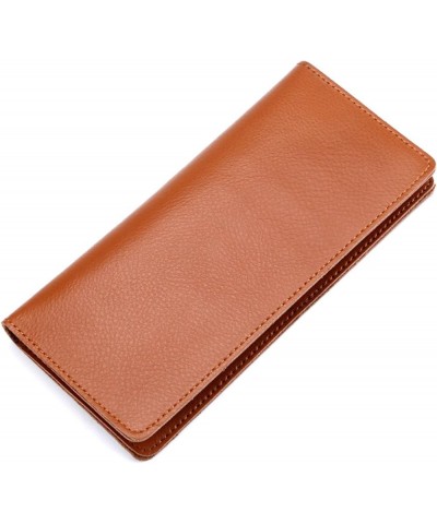 Women Wallet Long Purse with Multiple Card Slots and Cash Pocket, Ladies Leather Flip Wallet Slim Wallet Card Holder brown $9...