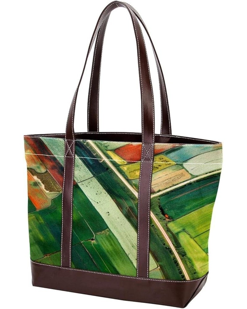 Tote Bag for Women, Large Tote Bags for Women, Tote Bag with Zipper, Green Camouflage Fashion, Womens Tote Bag Design 10644 $...