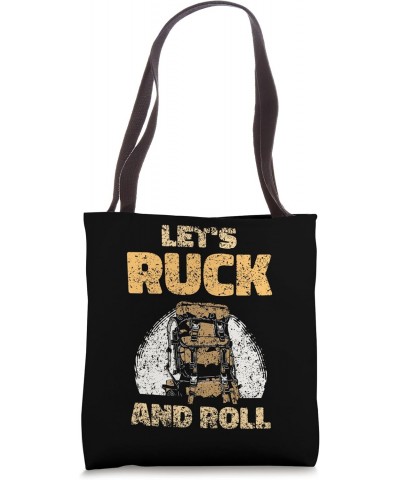 Let's Ruck And Roll Workout Backpack Rucksack Rucking Tote Bag $12.96 Backpacks