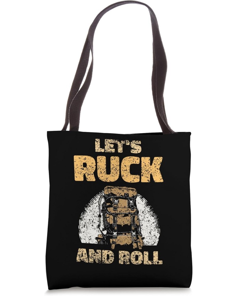 Let's Ruck And Roll Workout Backpack Rucksack Rucking Tote Bag $12.96 Backpacks