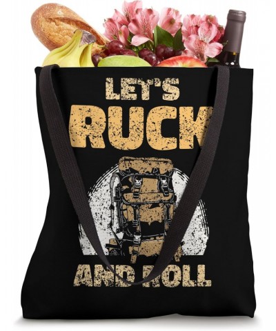 Let's Ruck And Roll Workout Backpack Rucksack Rucking Tote Bag $12.96 Backpacks