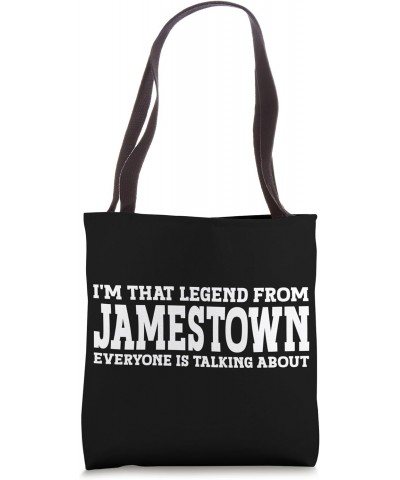 Jamestown Hometown ND North Dakota Home Roots City Jamestown Tote Bag $12.88 Totes