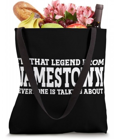 Jamestown Hometown ND North Dakota Home Roots City Jamestown Tote Bag $12.88 Totes