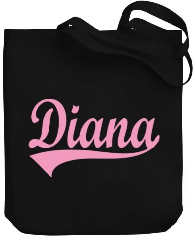 Diana Baseball Style Canvas Tote Bag 10.5" x 16" x 4 $16.80 Totes