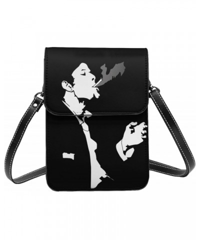 Tom Actor Music Waits Singer Vintage Small Crossbody Cell Phone Purse Mini Handbag With Adjustable Strap For Women Girls $12....