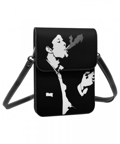 Tom Actor Music Waits Singer Vintage Small Crossbody Cell Phone Purse Mini Handbag With Adjustable Strap For Women Girls $12....