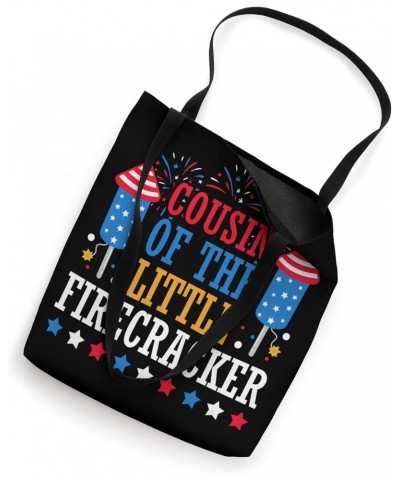 Cousin Of The Little Firecracker 4th of July Fireworks Tote Bag $14.10 Totes