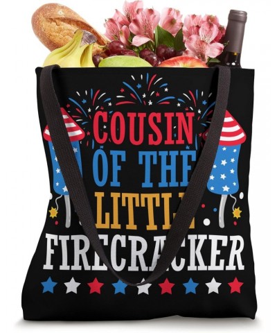 Cousin Of The Little Firecracker 4th of July Fireworks Tote Bag $14.10 Totes