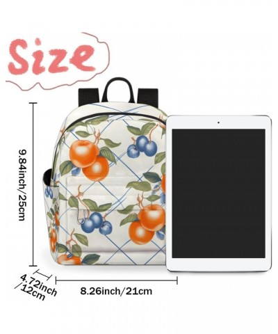 Fruit Pattern Small Backpack for Women Ladies Mini Backpack Travel Casual Backpack Purse Satchel Daypack $21.20 Backpacks