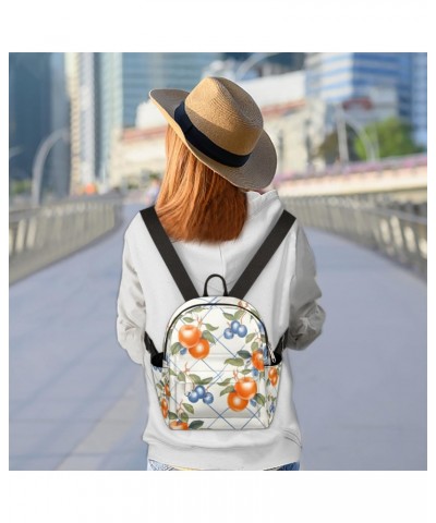 Fruit Pattern Small Backpack for Women Ladies Mini Backpack Travel Casual Backpack Purse Satchel Daypack $21.20 Backpacks