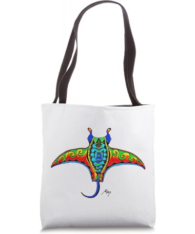 Colorful MantaRay Tote Bag $11.25 Totes