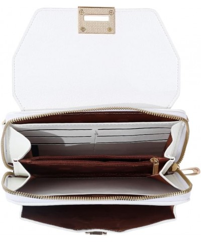 Small Crossbody Shoulder Bag For Women, Cell Phone Wallet Purse with Multiple Card Slots White $10.00 Crossbody Bags