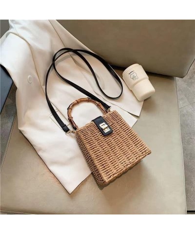 Straw Shoulder Bag Straw Clutch Straw Crossbody Bag Casual Beach Straw Handmade Bag for Women Envelope Purse Wallet I $14.59 ...