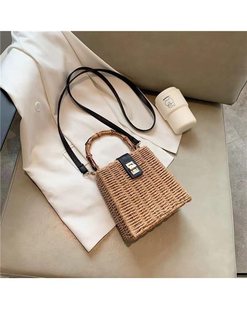 Straw Shoulder Bag Straw Clutch Straw Crossbody Bag Casual Beach Straw Handmade Bag for Women Envelope Purse Wallet I $14.59 ...