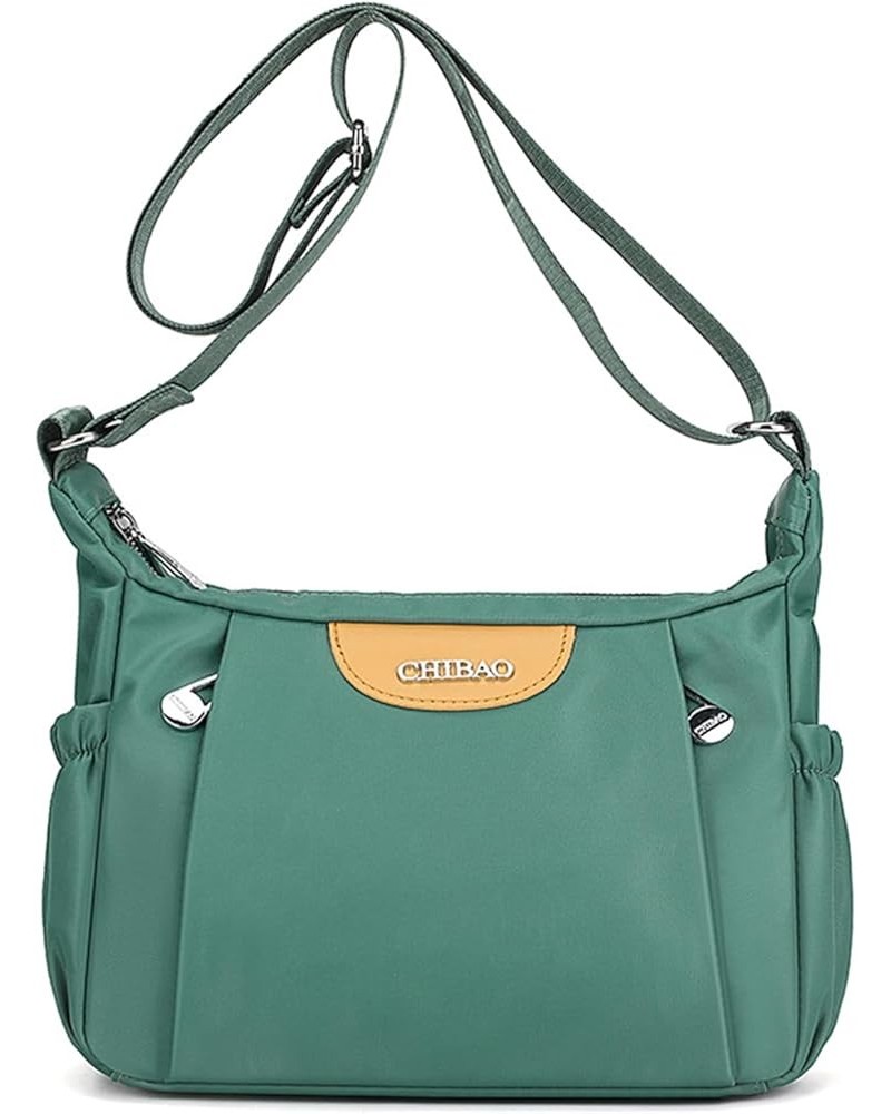 Crossbody Bags for Women Waterproof Shoulder Bag Casual Nylon Purses Ladies Travel Purse and Handbag (Green) Green $23.71 Totes