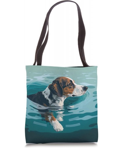 All You Need Is A Dog And A Lake Humor cute animal dog lover Tote Bag $9.26 Totes