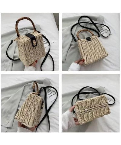 Straw Shoulder Bag Straw Clutch Straw Crossbody Bag Casual Beach Straw Handmade Bag for Women Envelope Purse Wallet I $14.59 ...