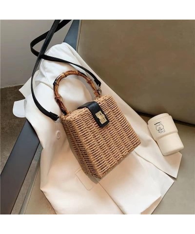 Straw Shoulder Bag Straw Clutch Straw Crossbody Bag Casual Beach Straw Handmade Bag for Women Envelope Purse Wallet I $14.59 ...