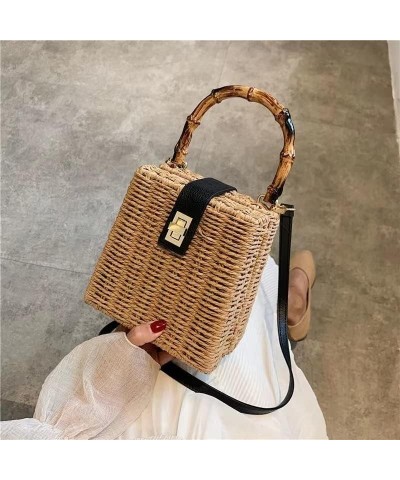 Straw Shoulder Bag Straw Clutch Straw Crossbody Bag Casual Beach Straw Handmade Bag for Women Envelope Purse Wallet I $14.59 ...