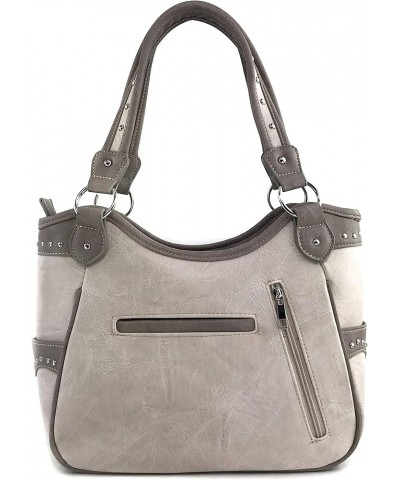 Floral Poppy Horse Western Women Conceal Carry Tote Handbag Purse Set Beige Silver $30.14 Totes