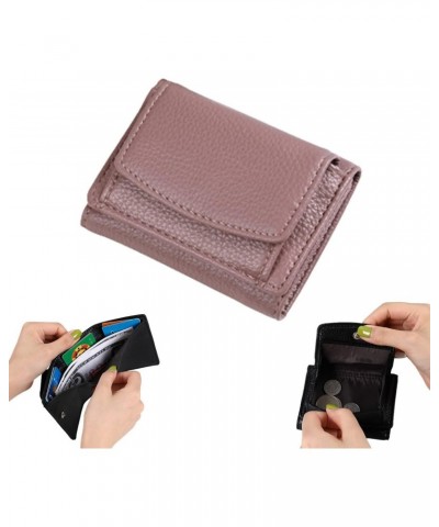 2023 New Leather RFID Blocking Card Holder Organizer Pocket Mini Wallet, Compact Bifold Small Leather Wallet for Women, Ladie...