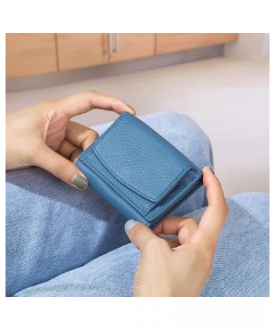 2023 New Leather RFID Blocking Card Holder Organizer Pocket Mini Wallet, Compact Bifold Small Leather Wallet for Women, Ladie...