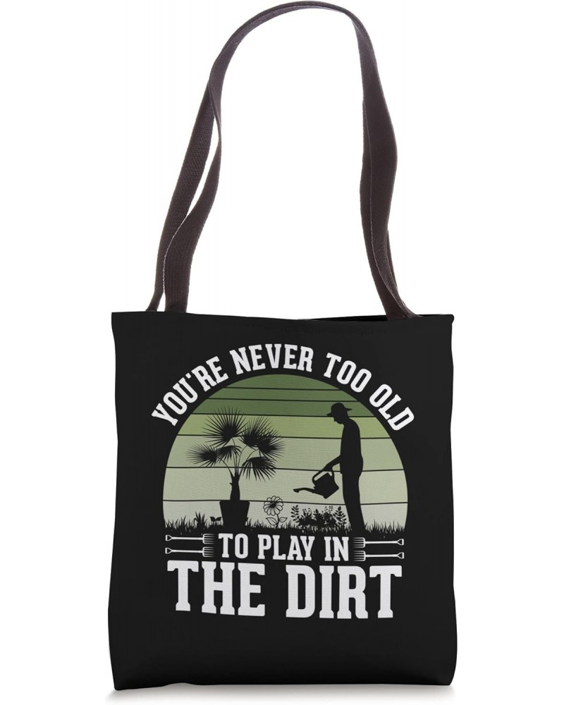 plants make people happy | harden tshirt | gardening Tote Bag $15.98 Totes