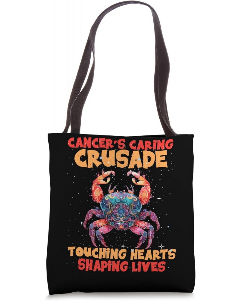 Cancer's Caring Crusade Touching Hearts Tote Bag $9.80 Totes