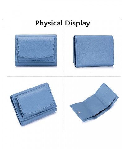 2023 New Leather RFID Blocking Card Holder Organizer Pocket Mini Wallet, Compact Bifold Small Leather Wallet for Women, Ladie...