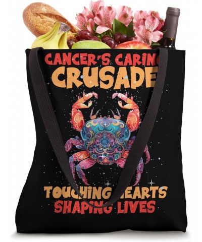 Cancer's Caring Crusade Touching Hearts Tote Bag $9.80 Totes