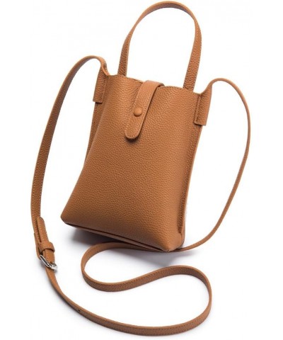 Cowhide Women's Shoulder Bag (Brown) $32.66 Totes