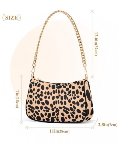 Pink Brown Cute Bear Ladies Tote Handbags, Wedding Party Purse, Polyester & Aluminum Alloy Beige Leopard $17.69 Totes