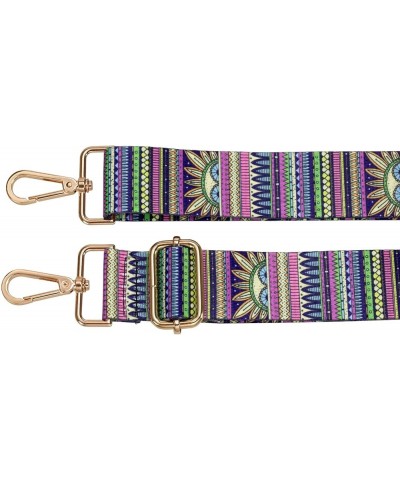 Crossbody Strap for Purses Replacement Adjustable Guitar Multicolor Style Handbag Straps Boho Multicolor $8.54 Crossbody Bags